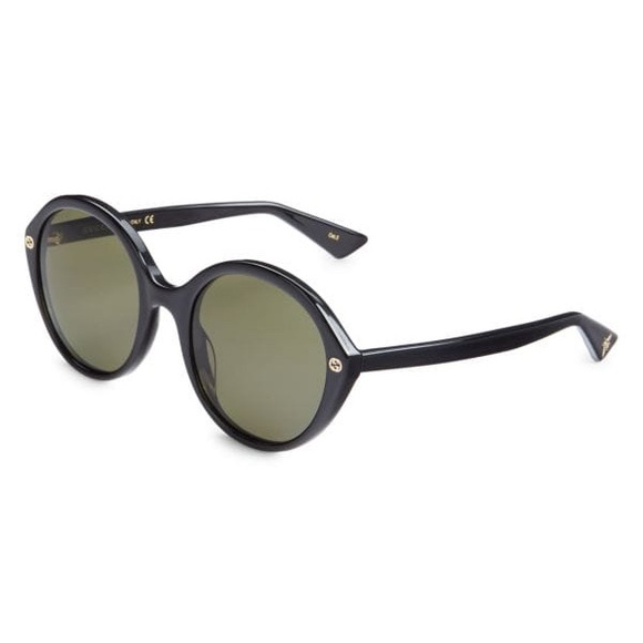 GUCCI 55MM Round Sunglasses
